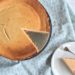 Vegan baked New York cheesecake